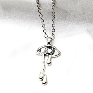 Trippy Dripping Eye Necklace